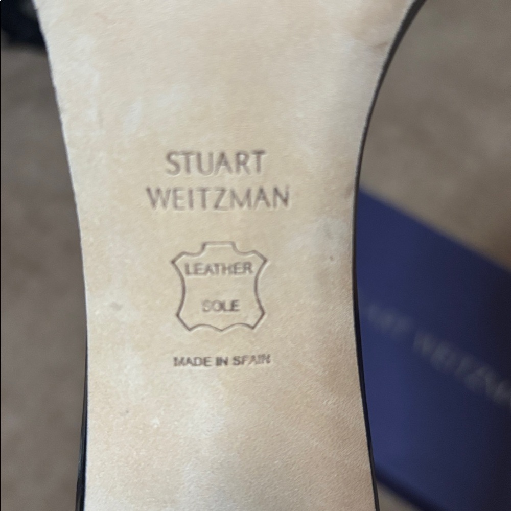 Stuart Weitzman Black Patent Leather Heels - Picture 6 of 7